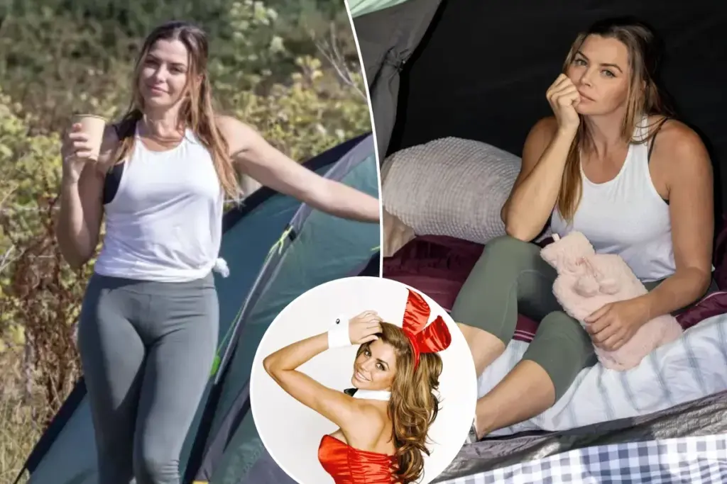 Van Playboy Mansion tot tent: het onverwachte nieuwe leven van ex-model Louise Glover