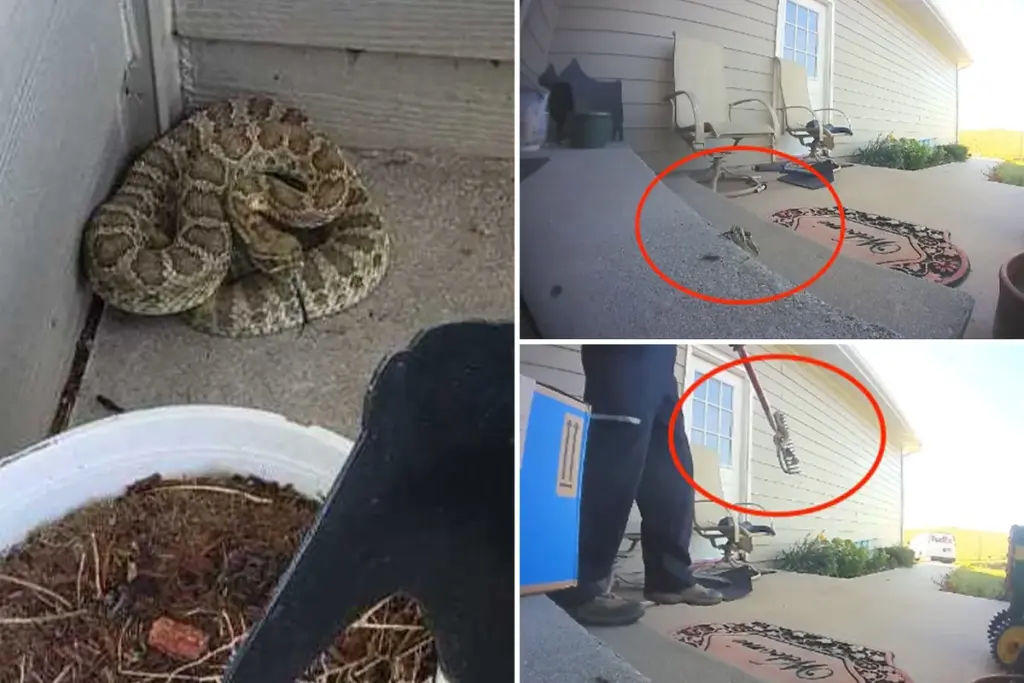 FedEx-bezorger uit Nebraska redt vrouw van ratelslang op veranda