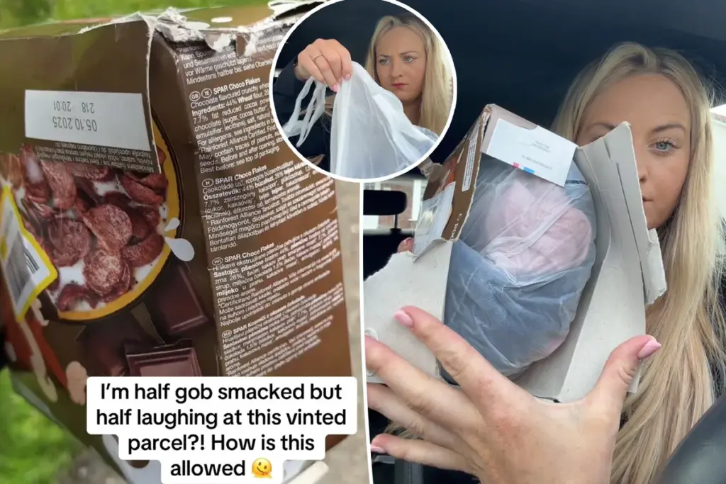 Online koper verbaasd over vreemde verpakking uit Vinted-bestelling