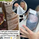 Online koper verbaasd over vreemde verpakking uit Vinted-bestelling