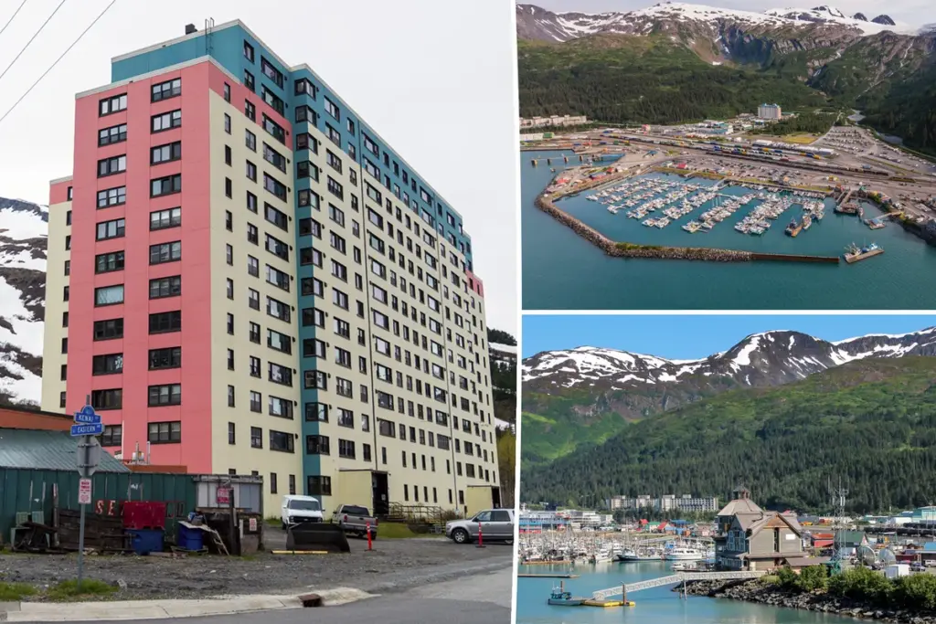 Whittier, Alaska: het stadje waar iedereen in hetzelfde gebouw woont