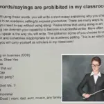 Lijst van 32 ‘absurde’ verboden woorden in de klas veroorzaakt discussie: Wanneer is taal echt ongepast?