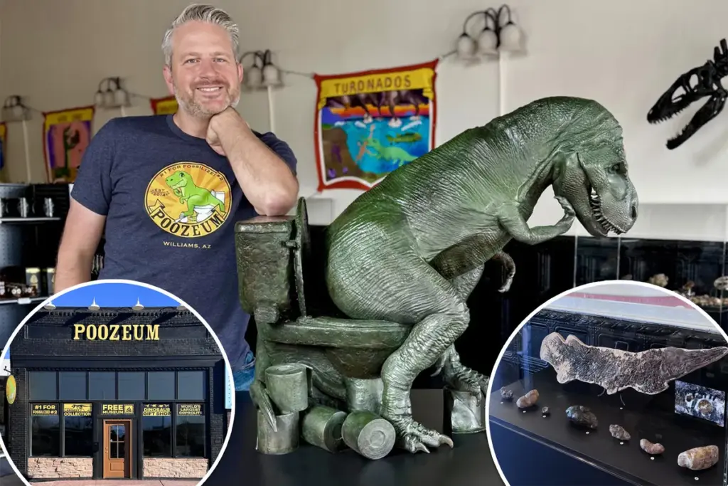 Wereldrecordhouder fossiele poep opent het Poozeum: de ultieme prehistorische tijdcapsule