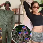 Combat couture: Gen Z zorgt voor opschudding met virale ‘Wereld Oorlog III’ camo outfits