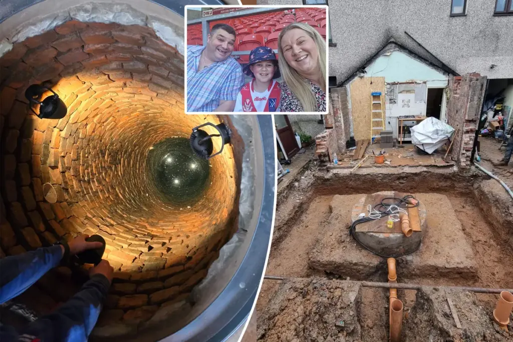 Familie ontdekt mysterieuze 7-meter diepe put onder hun huis tijdens verbouwing
