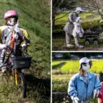 Japans dorp vult leegte met levensgrote poppen als inwoners verdwijnen