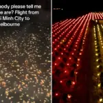 Passagier spot opvallend schouwspel uit vliegtuigraam: mysterie opgelost via TikTok