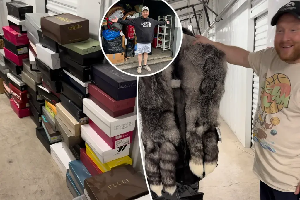 Ik kocht een verlaten opslagbox voor €410 — en vond designer kleding ter waarde van ruim €70.000