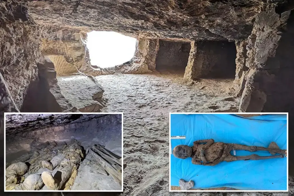 ‘Stad van de Doden’: Archeologen vinden meer dan 300 graven vol mummies in Egypte
