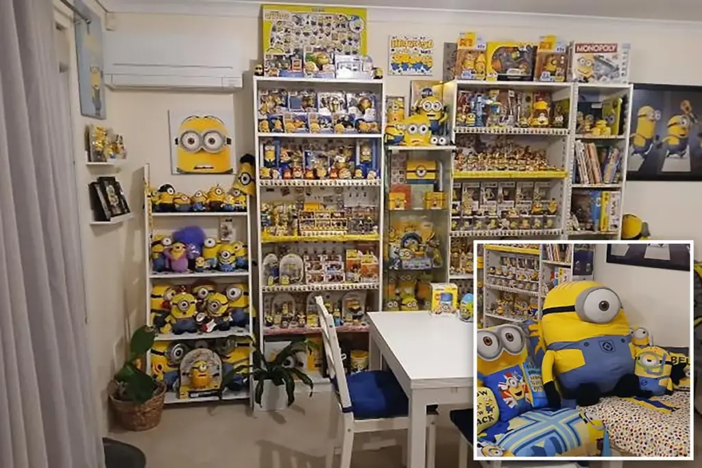 De grootste Minion-verzameling ter wereld bezorgt Australische vrouw een Guinness World Record