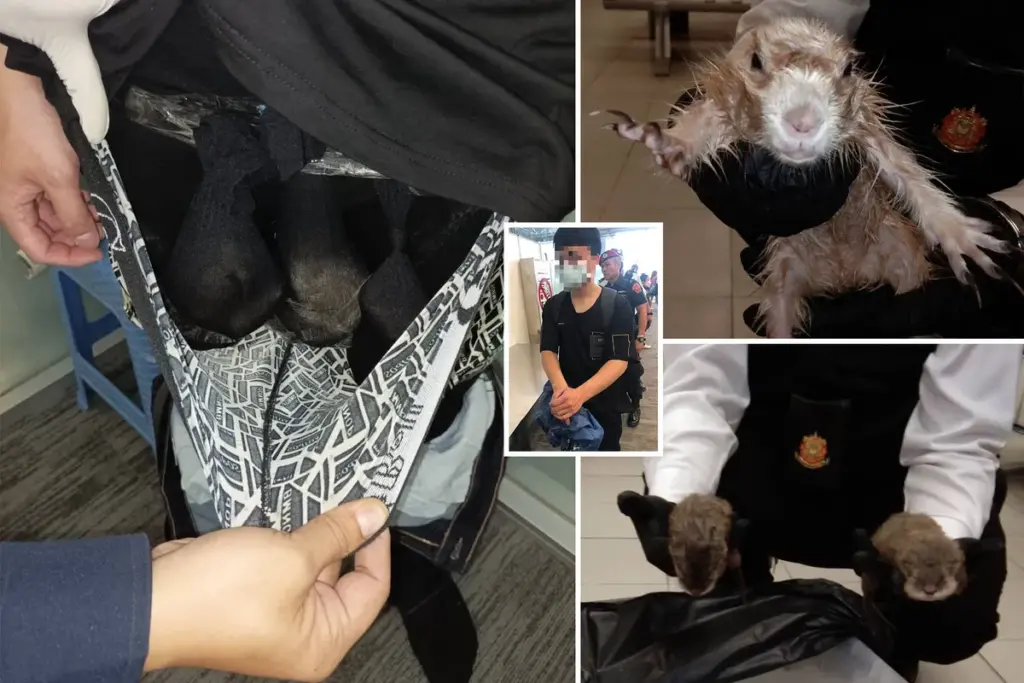 Toerist betrapt: probeerde otters en prairiehond te smokkelen via Bangkok – in zijn broek