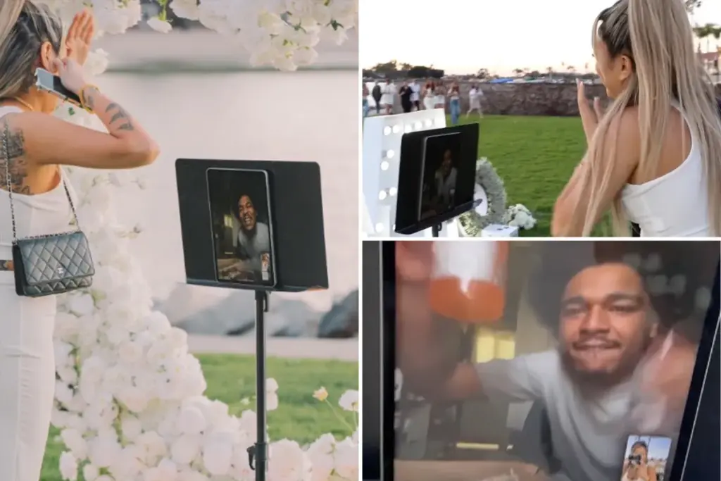 Rapper verrast bruid met ongewoon huwelijksaanzoek via FaceTime — zonder zelf aanwezig te zijn