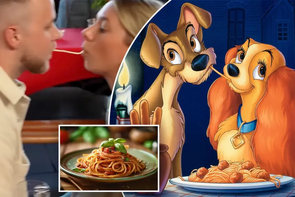 465 stellen vestigen wereldrecord samen eten van één sliert spaghetti