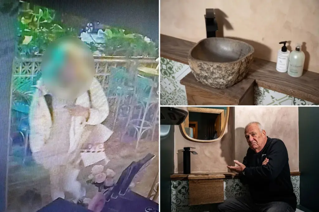Restauranteigenaar verbluft door brutale diefstal: vrouw steelt wastafel uit toilet