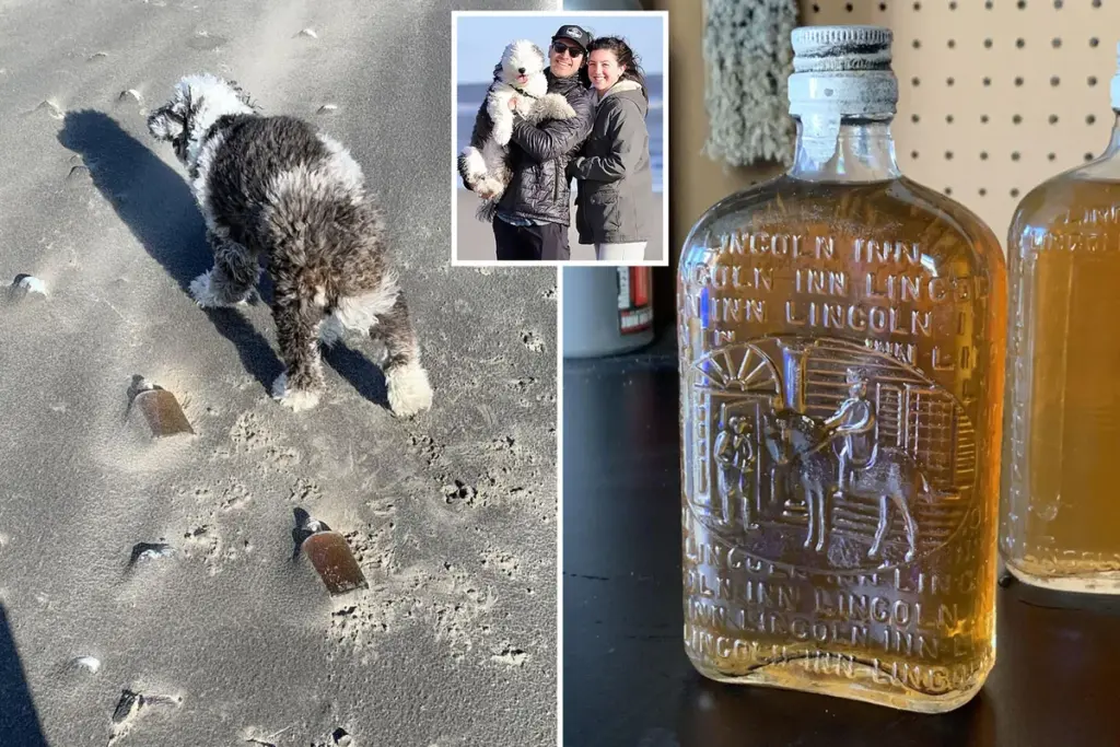 Zeldzame en mysterieuze whiskyflessen spoelen aan op strand in New Jersey