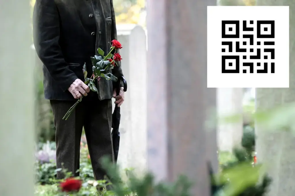 Raadsel rond QR-code stickers op graven in München eindelijk opgelost