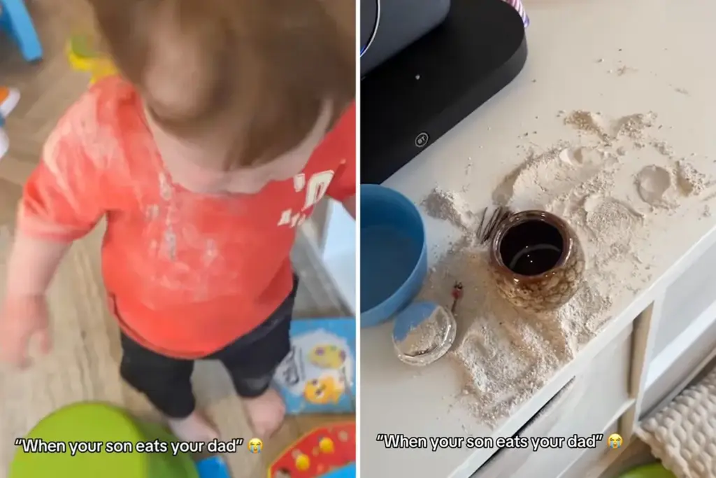Moeder geschokt wanneer peuter gecremeerde opa eet: “Ik probeer het nog steeds te bevatten”