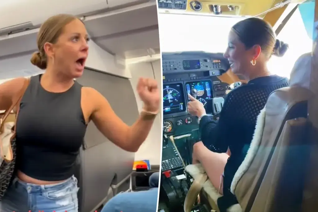 ‘Crazy plane lady’ bestuurt vliegtuig, een jaar na bizarre uitbarsting