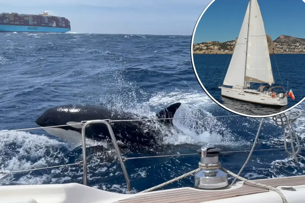 Orka’s brengen Pools jacht tot zinken na aanval van 45 minuten