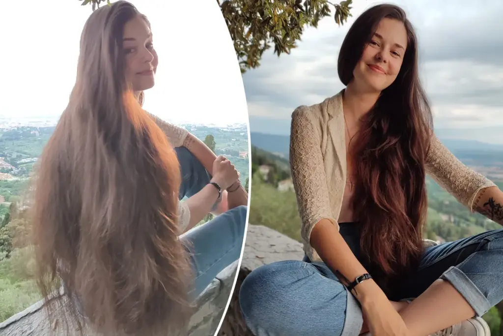 Vrouw met 112 cm haar: vreemde mannen bieden geld om het te kopen