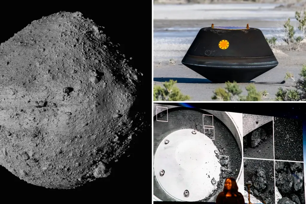 Asteroïdetalen uit Bennu onthullen misschien geheimen over het ontstaan van leven op aarde