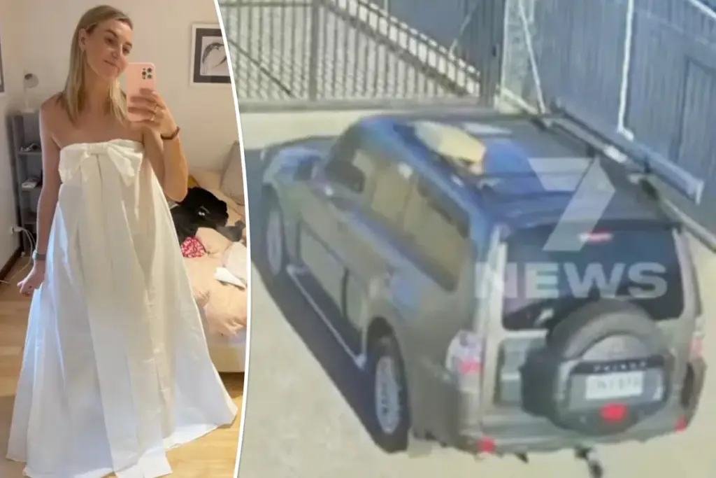 Verlovingsblunder in Adelaide: dure bruidsjurk kwijt na vergissing op het dak van de auto
