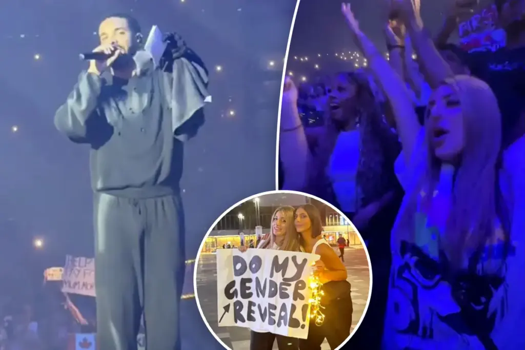 Toekomstige moeder laat Drake haar gender reveal doen tijdens show – krijgt ook nog €45.000 cadeau