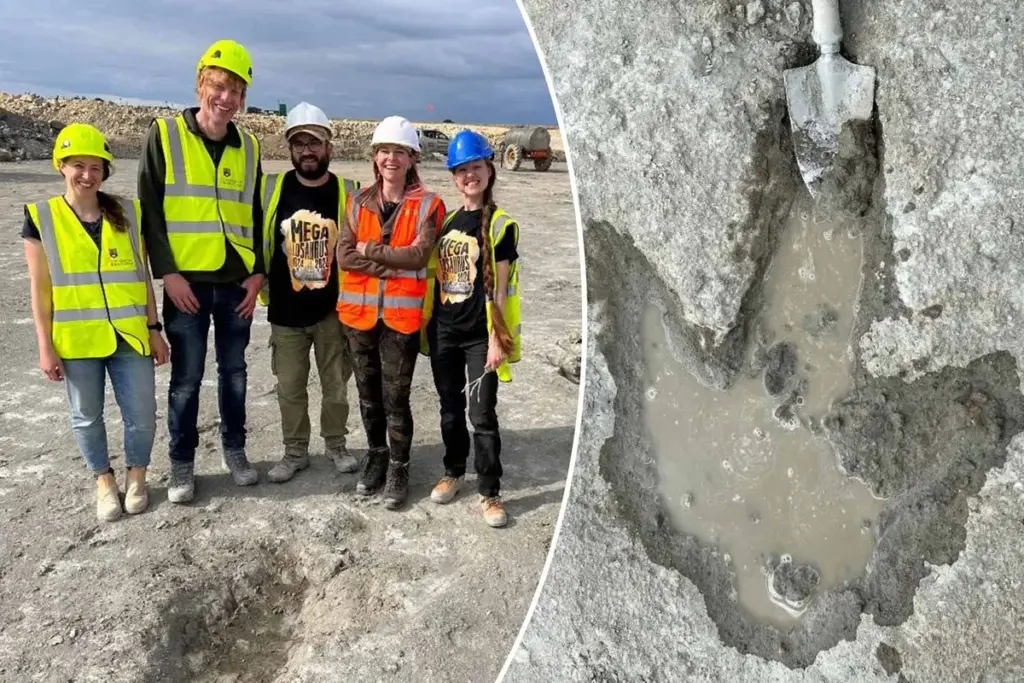 ‘Dinosaur snelweg’ ontdekt bij Londen na melding vreemde sporen