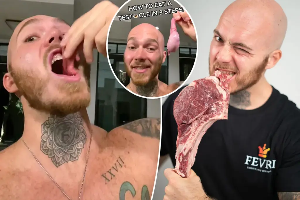 100 dagen rauwe biefstuk: het bijzondere dieet van Testicle King