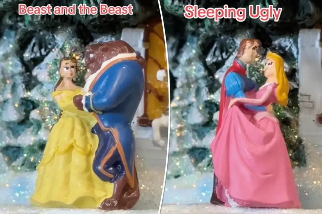 Disney-fan in shock door bizarre prinsessen-kerstboom: pure chaos na online aankoop