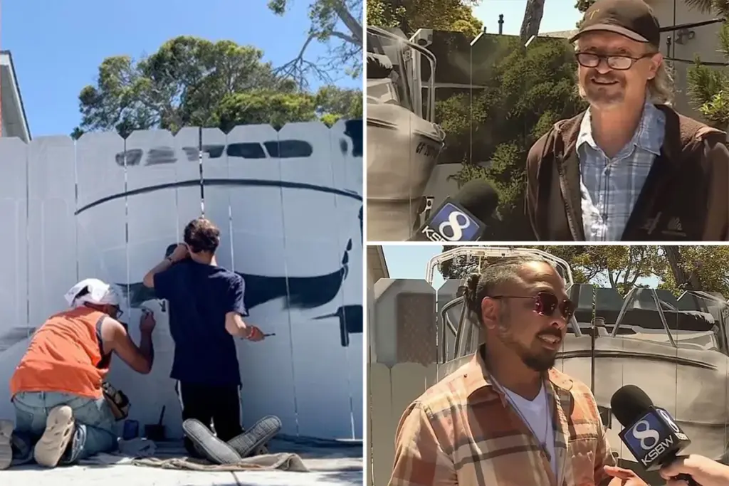 Man uit Seaside moet zijn boot verstoppen van de gemeente — zijn creatieve grap wordt razend populair
