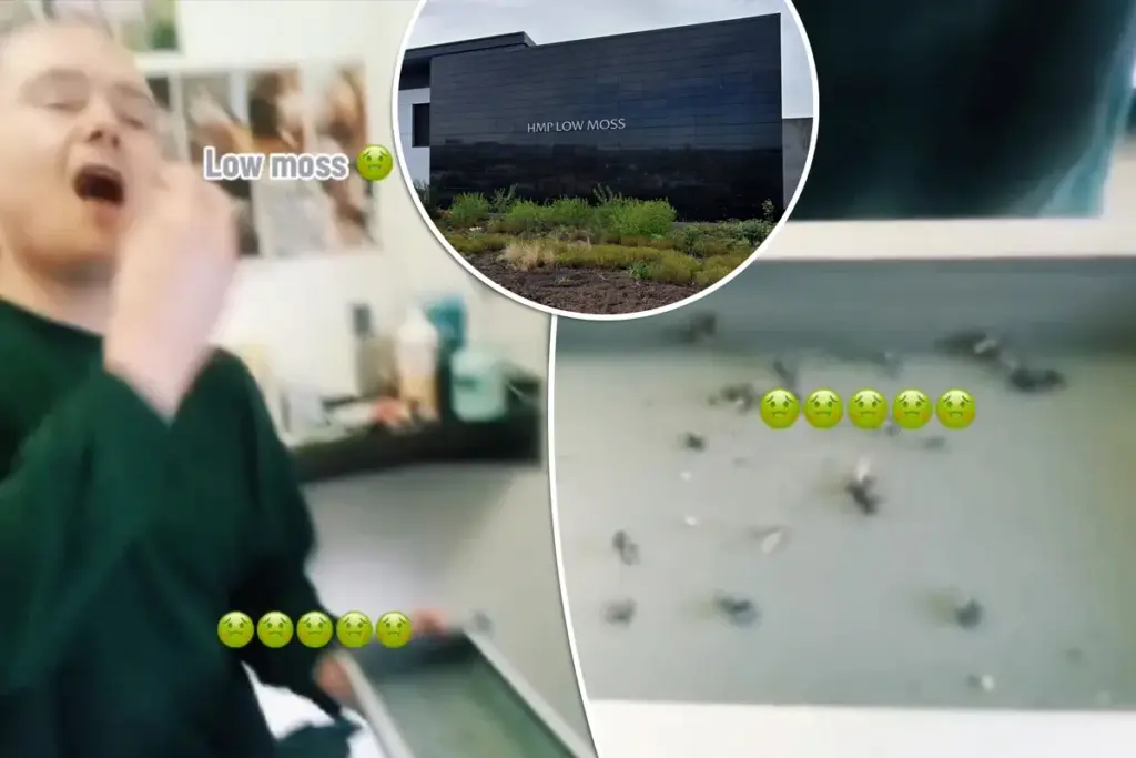Gevangenen gefilmd terwijl ze insecten eten voor ‘spice’ in ruil