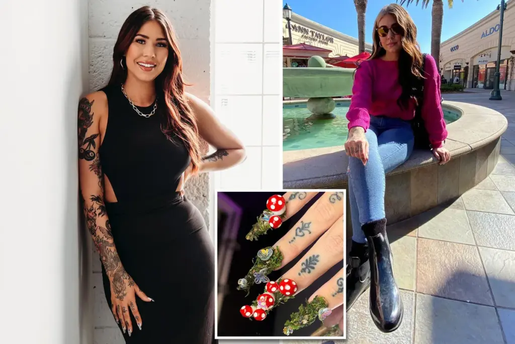 Indiana nail artist verbaast internet met extravagante theeservies-nagels