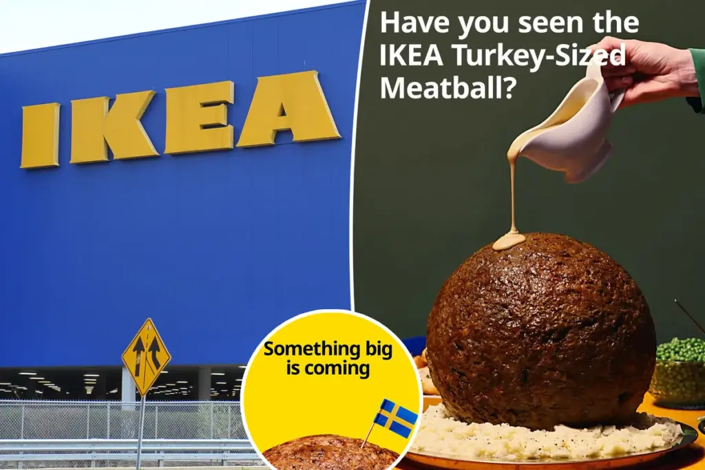 IKEA lanceert gigantische, kalkoengrote kerstgehaktballen: hét kersthoofdstuk van 2025