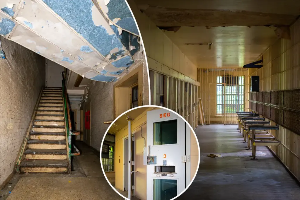 Urban explorer legt verlaten gevangenis vast waar menselijke botten zijn gevonden