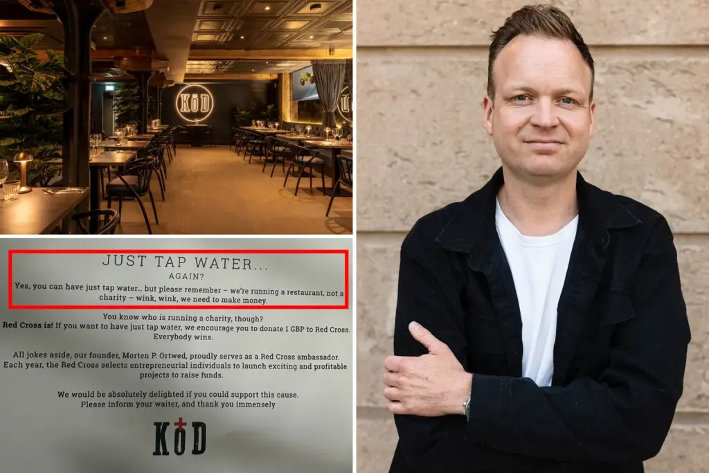Restaurant in Londen onder vuur om ‘schuldgevoel’ bij bestellen van kraanwater