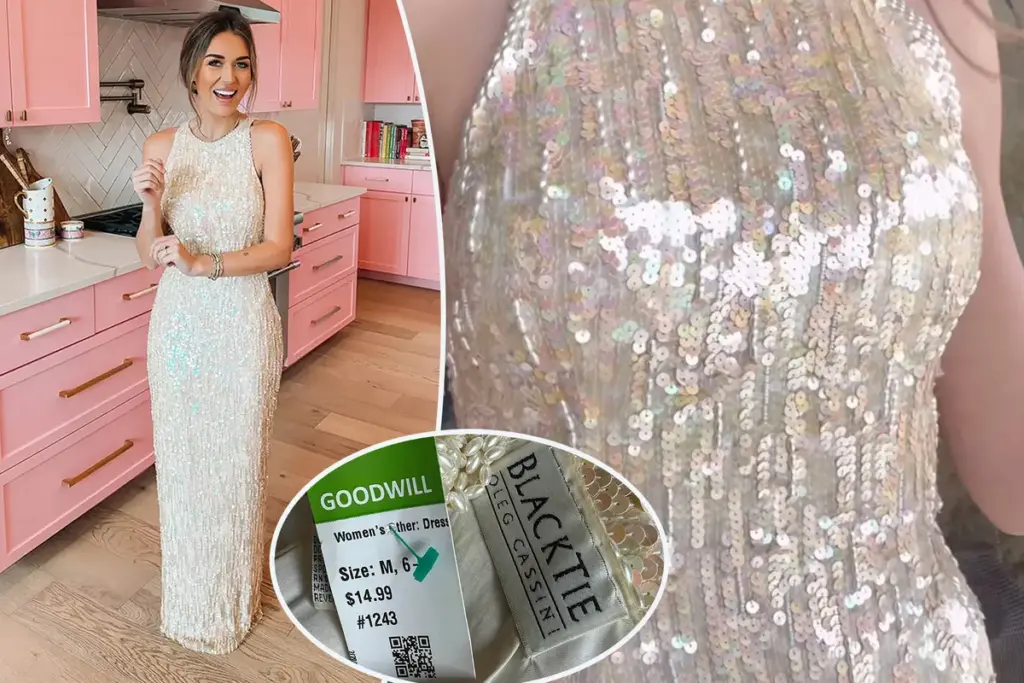 Vrouw uit Utrecht ontdekt dat haar €14 kringloopjurk een glamour-verleden heeft
