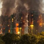Grote brand in Hong Kong verwoest hoogbouwcomplex met dodelijke slachtoffers