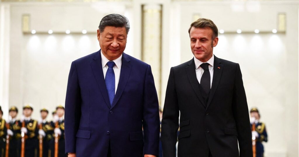 De zoektocht naar invloed: de reis van Xi Jinping en Macron naar Chengdu