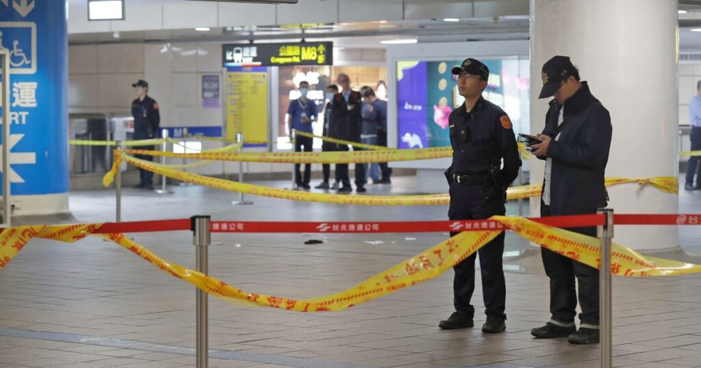 Geweld door man met mes en rookgranaat in Taipei: drie doden en meerdere gewonden