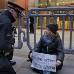 Greta Thunberg gearresteerd tijdens demonstratie voor Palestijnse gevangenen in Londen