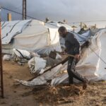 De Hardnekkige Stoornissen in Levensomstandigheden van Palestijnse Familie in Gazastrook Tijdens Winters Stormen