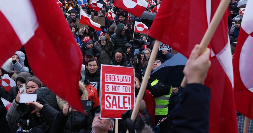 Europese leiders verzetten zich scherp tegen Amerikaanse druk over Groenland
