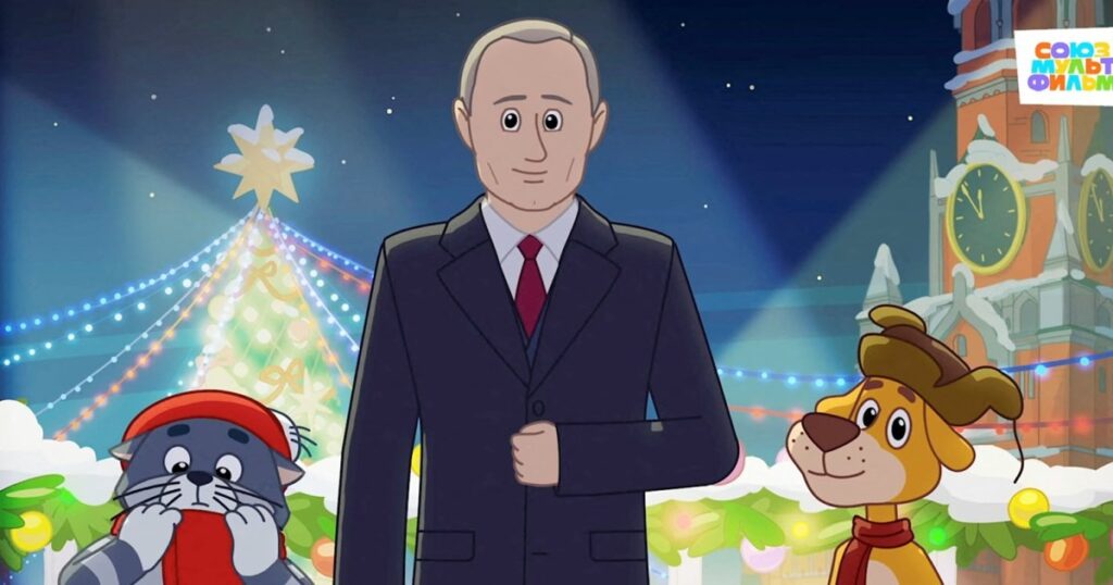 Vladimir Poetin maakt onverwachte verschijning in populaire Russische kindertelevisie